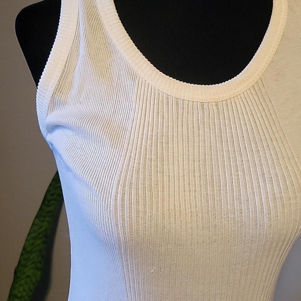 Fendi Bodycon Ribbed Tank Dress - Picture 2 of 8